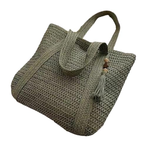 Namzi Grüne Webtasche, 1 Stück, gewebte Unterarmtasche, stilvolles Design, perfekt für den täglichen Ausflug, Kaffeelauf von Namzi