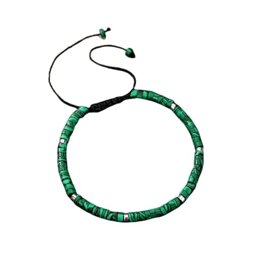 Namzi Handgefertigtes Holzperlen Boho Vintage Stretch Armband Heilung Schutz Balance Armband für Frauen Männer Stil D von Namzi