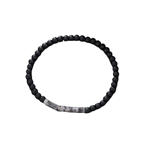 Namzi Handgefertigtes Holzperlen Boho Vintage Stretch Armband Heilung Schutz Balance Armband für Frauen Männer Stil N von Namzi