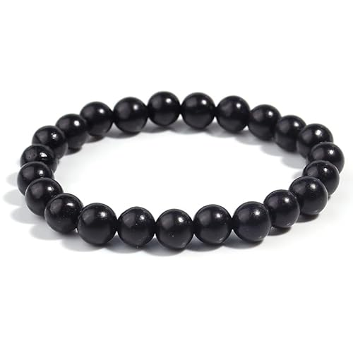 Namzi Holzperlen-Armband für Damen und Herren, leichtes Stretch-Armband, Stil E von Namzi