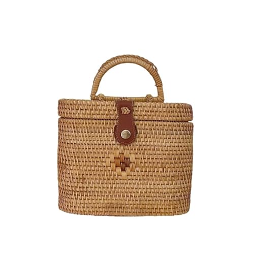 Namzi Khaki-Webtasche, 1 Stück, niedliche Bali-Rattan-Umhängetasche, stilvolles gewebtes Design, perfekt für Urlaub, tägliche Ausflüge Namzi Khaki-Webtasche, 1 Stück, niedliche Bali-Rattan-Umhängetasche, stilvolles gewebtes Design, perfekt für Urlaub, tägliche Ausflüge von Namzi