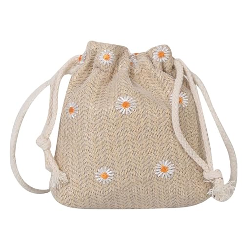 Namzi Khaki-Webtasche, 1 Stück, niedliche gewebte Strandtasche, stilvoll für Ausflüge am Meer, leicht, praktisch von Namzi