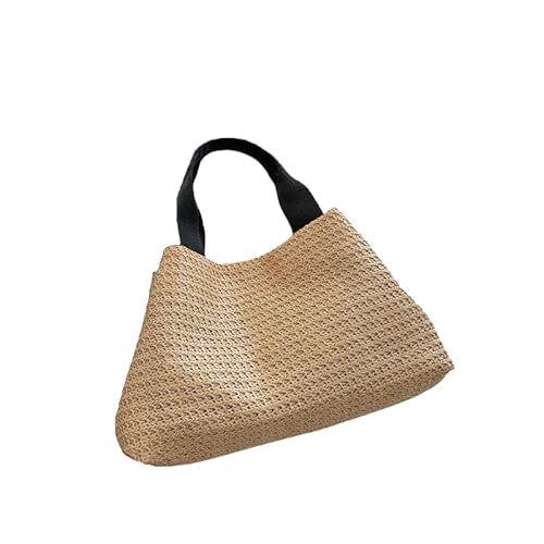 Namzi Khaki-schwarze gewebte Tasche, 1 Stück, niedliche einzelne Schultertasche, Unterarmtasche, stilvoll für Shopping-Termine, trendig und praktisch Namzi Khaki-schwarze gewebte Tasche, 1 Stück, niedliche einzelne Schultertasche, Unterarmtasche, stilvoll für Shopping-Termine, trendig und praktisch von Namzi