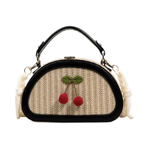 Namzi Schwarze gewebte Tasche, 1 Stück, niedliche Umhängetasche, stilvolles gewebtes Design, perfekt für tägliche Läufe Namzi Schwarze gewebte Tasche, 1 Stück, niedliche Umhängetasche, stilvolles gewebtes Design, perfekt für tägliche Läufe von Namzi