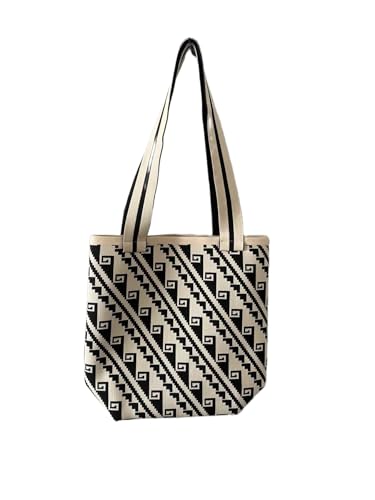 Namzi Umhängetasche, 1 Stück, niedlicher Strick, große Eimer-Umhängetasche, stilvolles lässiges Design, perfekt für den täglichen Einkauf, M Namzi Umhängetasche, 1 Stück, niedlicher Strick, große Eimer-Umhängetasche, stilvolles lässiges Design, perfekt für den täglichen Einkauf, M von Namzi