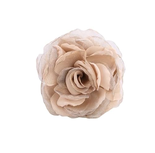 Namzi Zierliche Seidenblumen-Brosche, Anstecknadeln, Rosen-Brosche, klassisch, für Damen, Hochzeit, Party, Tanz, Bankett, Kleid, Anzug, Zeremonie, Kleidung, Zubehör, Kahki Namzi Zierliche Seidenblumen-Brosche, Anstecknadeln, Rosen-Brosche, klassisch, für Damen, Hochzeit, Party, Tanz, Bankett, Kleid, Anzug, Zeremonie, Kleidung, Zubehör, Kahki von Namzi