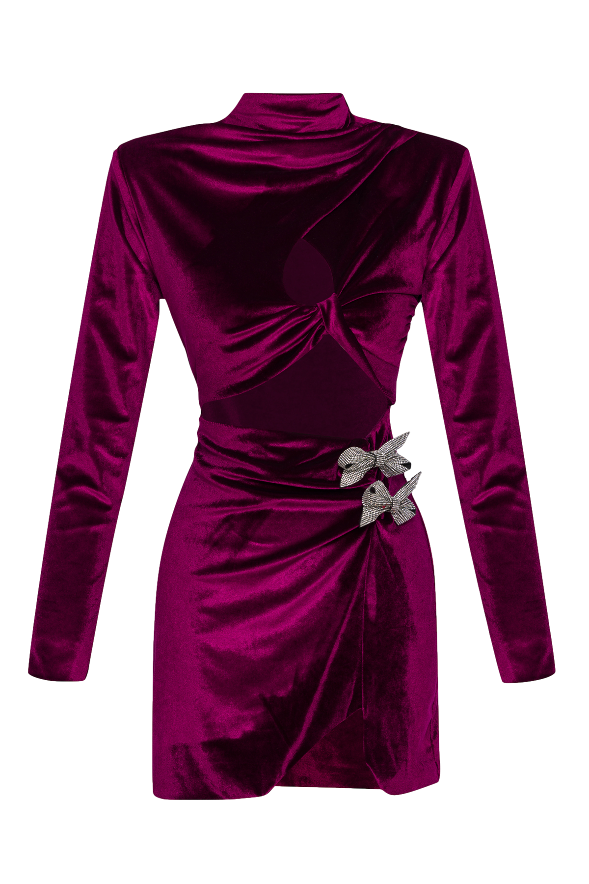 Viola Velvet Mini-Dress von Nana Gotti