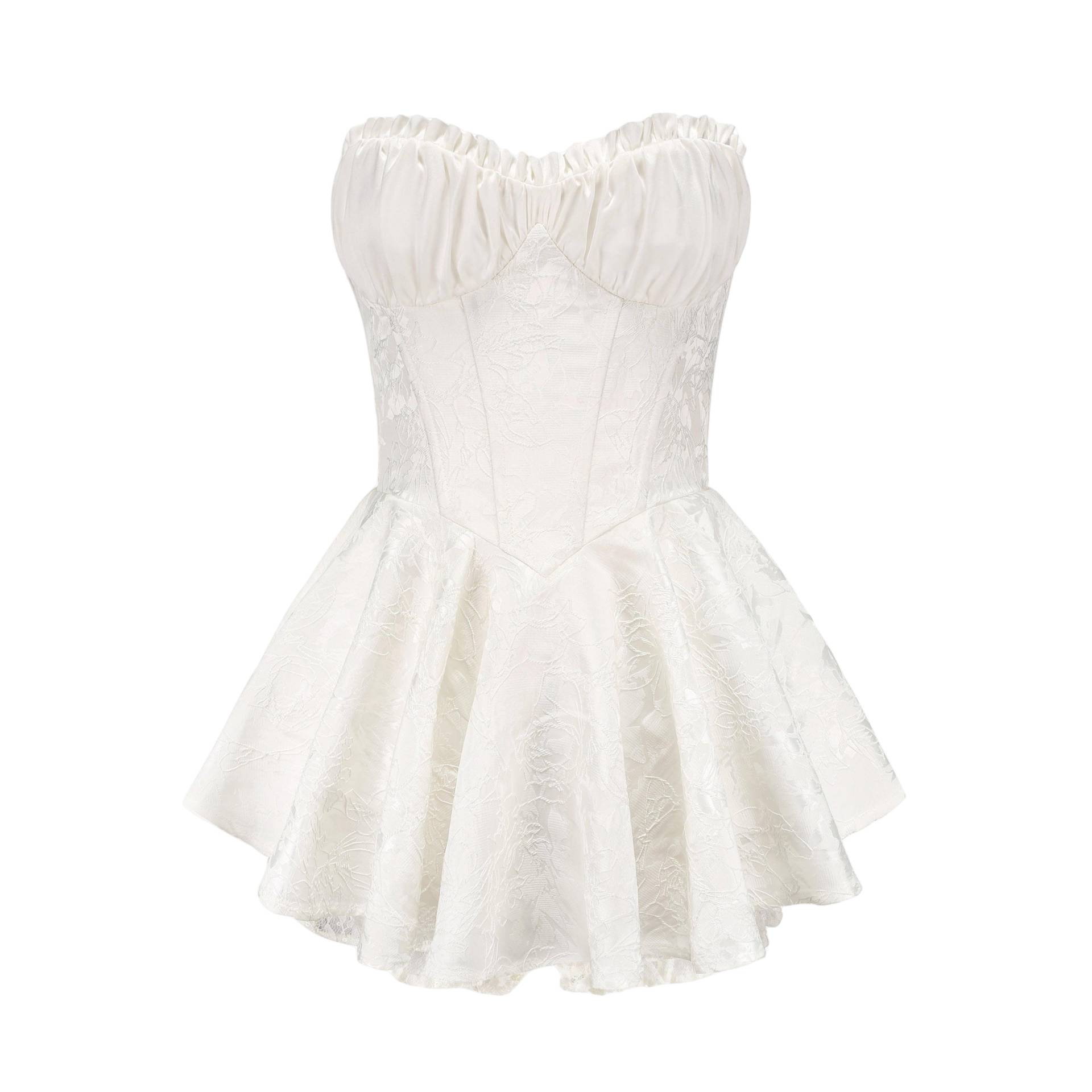 Airina Dress White von Nana Jacqueline