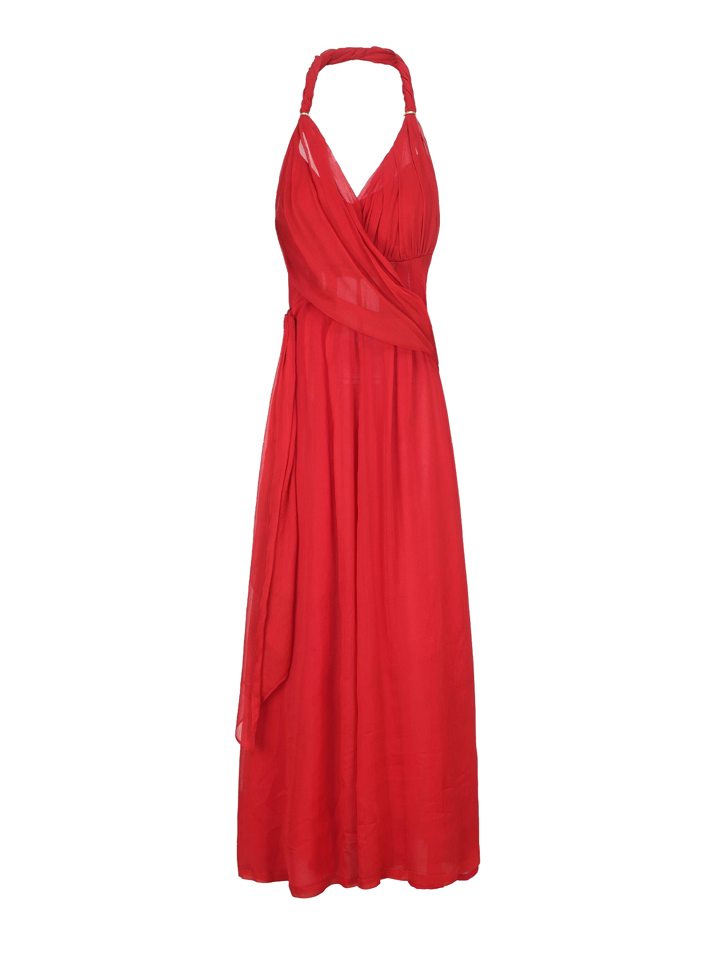 Nana Jacqueline | Amber Chiffon Dress (Red) | Women's Red Maxi dresses von Nana Jacqueline