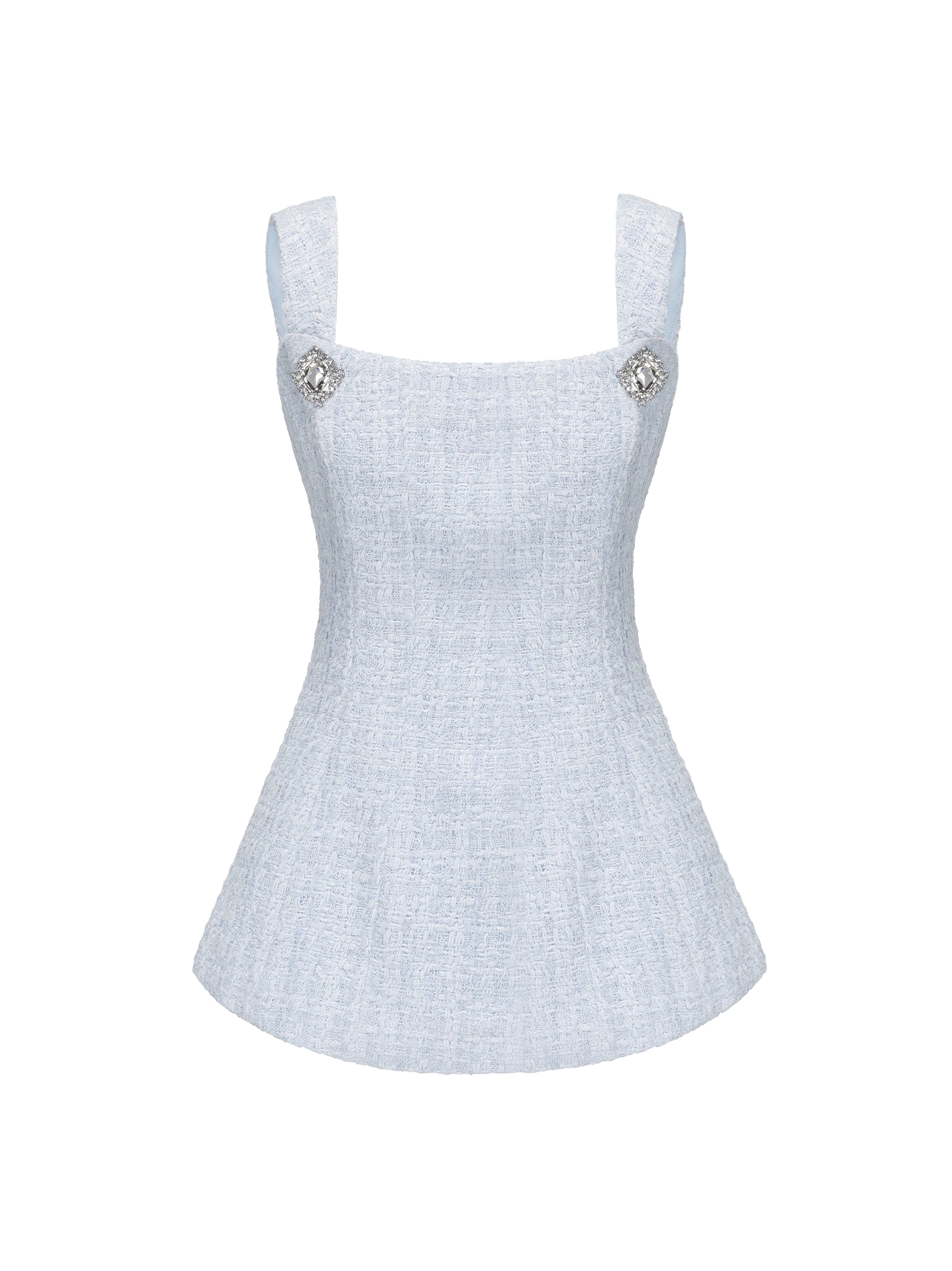 Nana Jacqueline | Anabella Bow Top (Blue) | Women's Blue Tops von Nana Jacqueline
