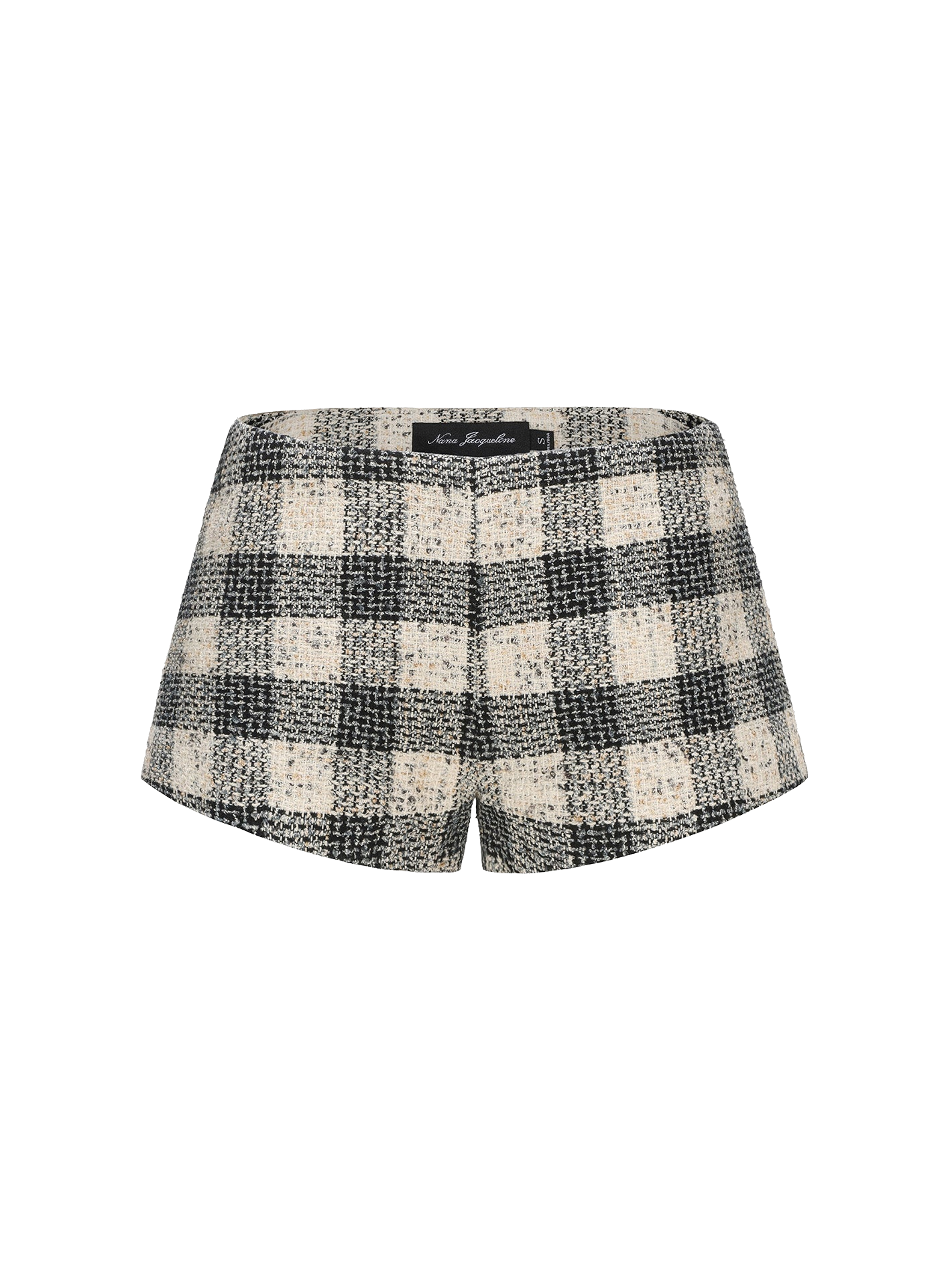 Nana Jacqueline | Anabella Shorts (Black Checkered) | Women's Multi color Mini shorts von Nana Jacqueline