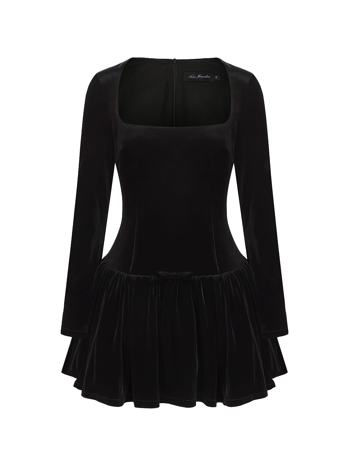 Nana Jacqueline | Audrina Dress (Black) | Women's Black Mini dresses von Nana Jacqueline