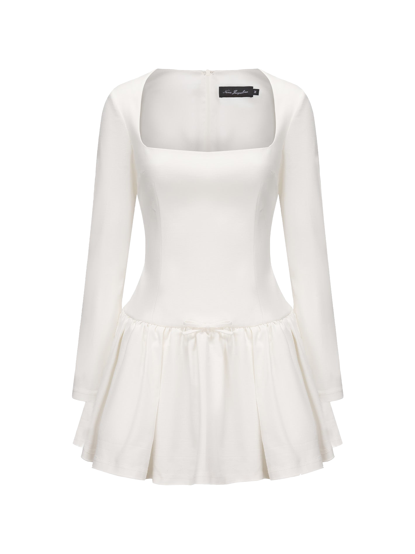 Nana Jacqueline | Audrina Dress (White) | Women's White Mini dresses von Nana Jacqueline