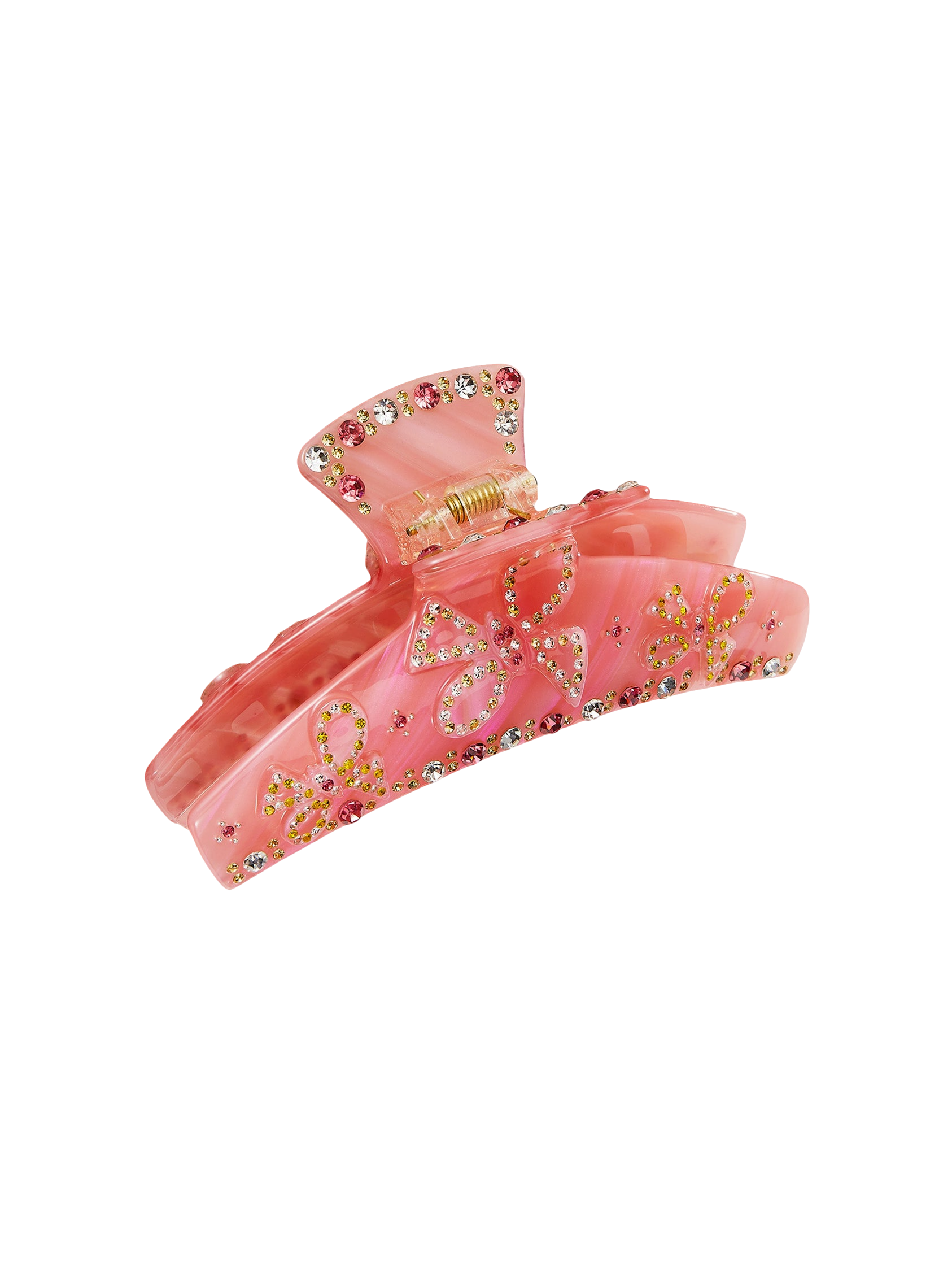 Bella Crystal Claw Clip (Pink) von Nana Jacqueline