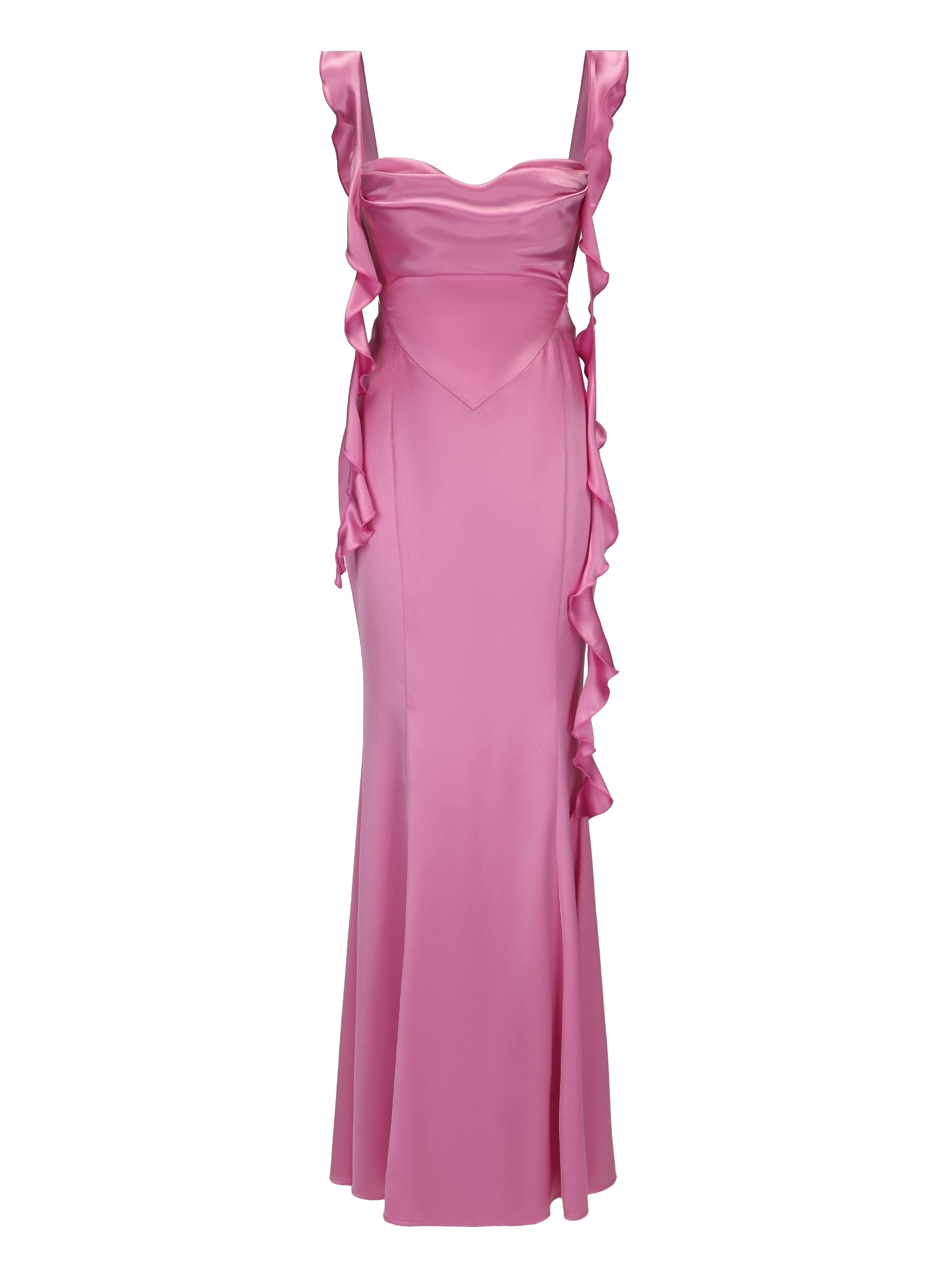 Nana Jacqueline | Caroline Dress (Magenta) | Women's Pink Maxi dresses von Nana Jacqueline