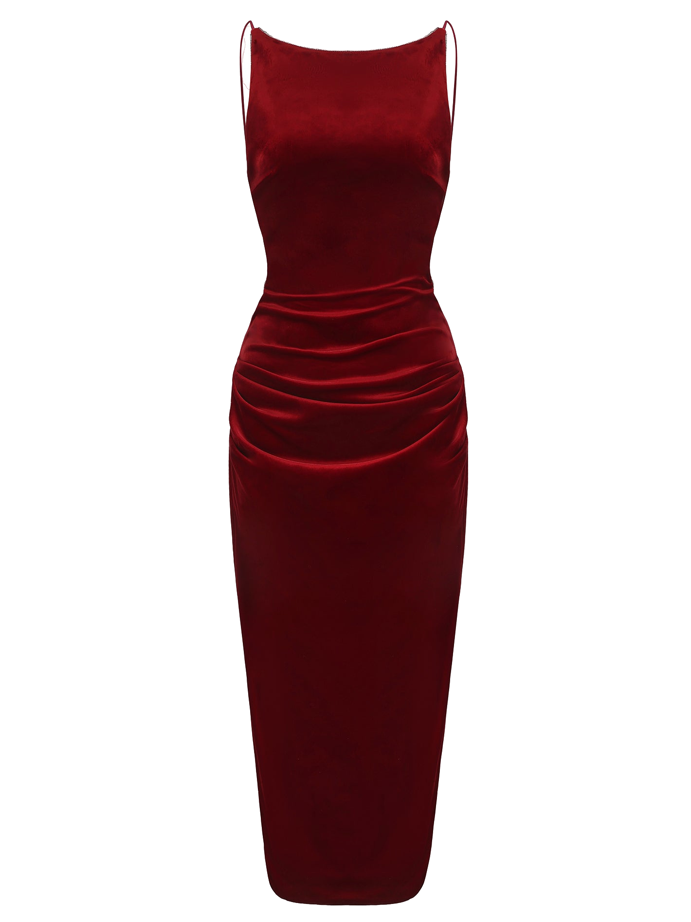 Nana Jacqueline | Cristina Dress (Red) | Women's Red Midi dresses von Nana Jacqueline