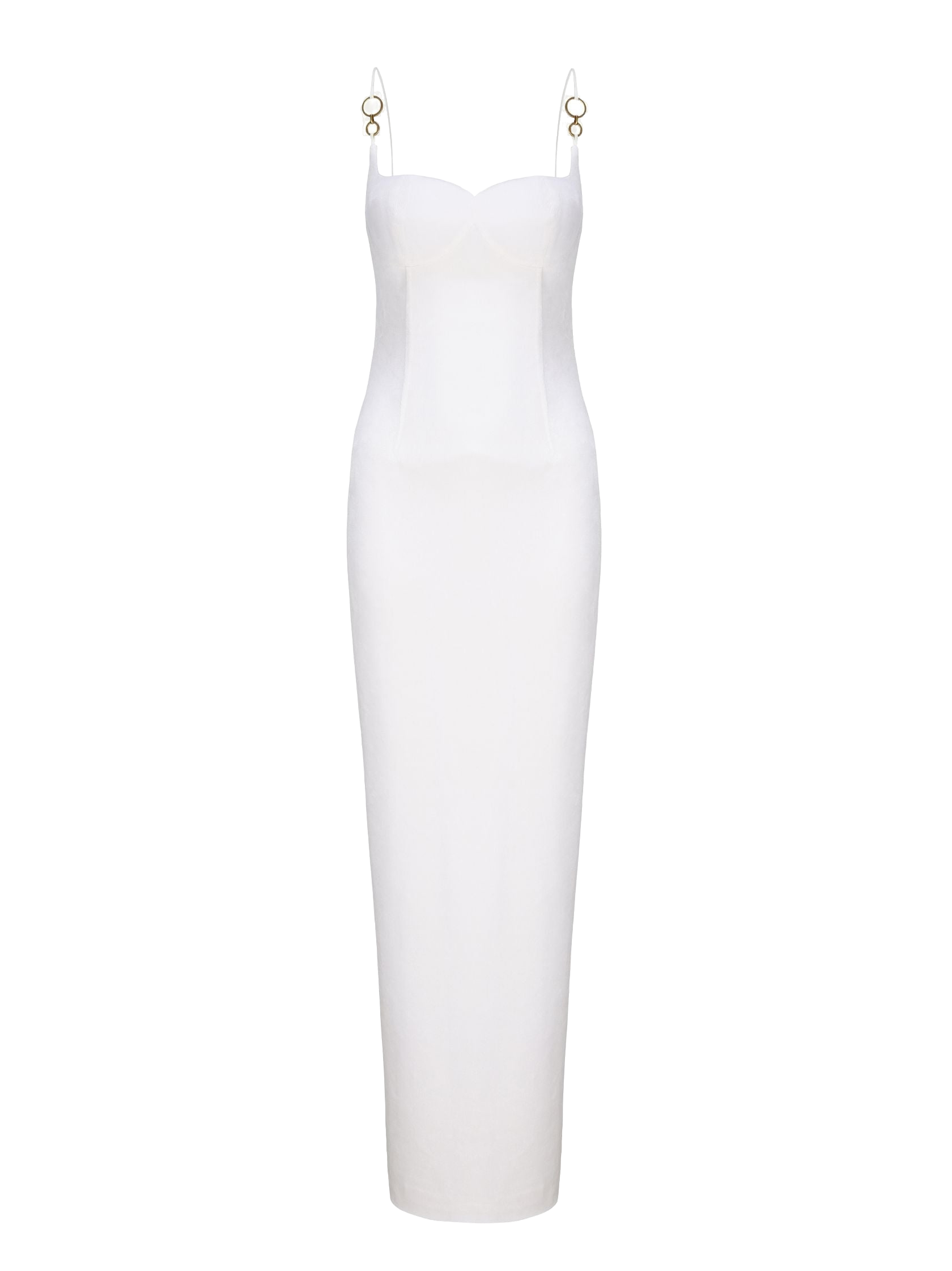 Nana Jacqueline | Cynthia Dress (White) | Women's White Maxi dresses von Nana Jacqueline