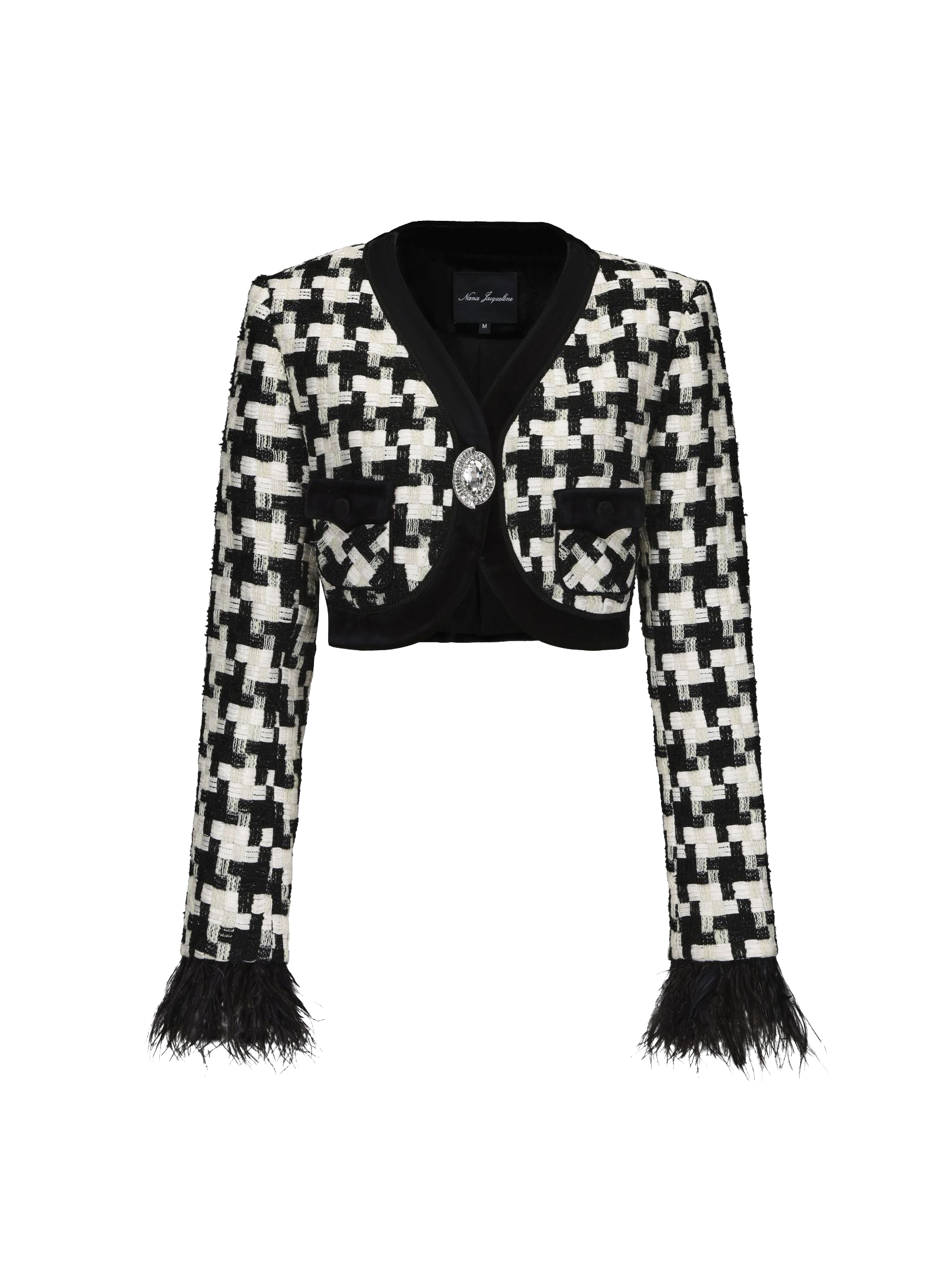 Nana Jacqueline | Dahlia Feather Blazer | Women's Multi color Blazers Nana Jacqueline | Dahlia Feather Blazer | Women's Multi color Blazers von Nana Jacqueline