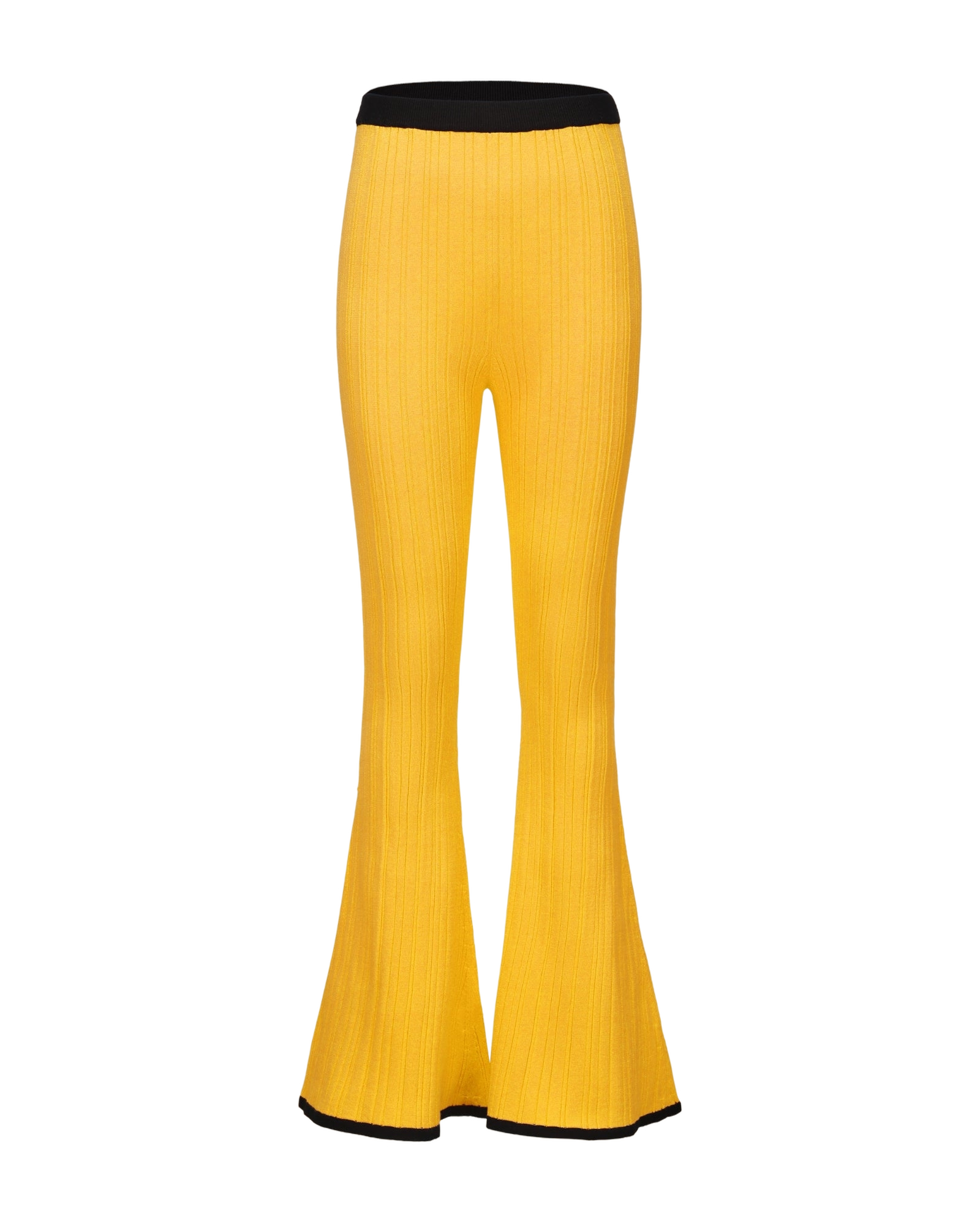 Nana Jacqueline | Eliza Pants (Yellow) | Women's Yellow Flared pants von Nana Jacqueline