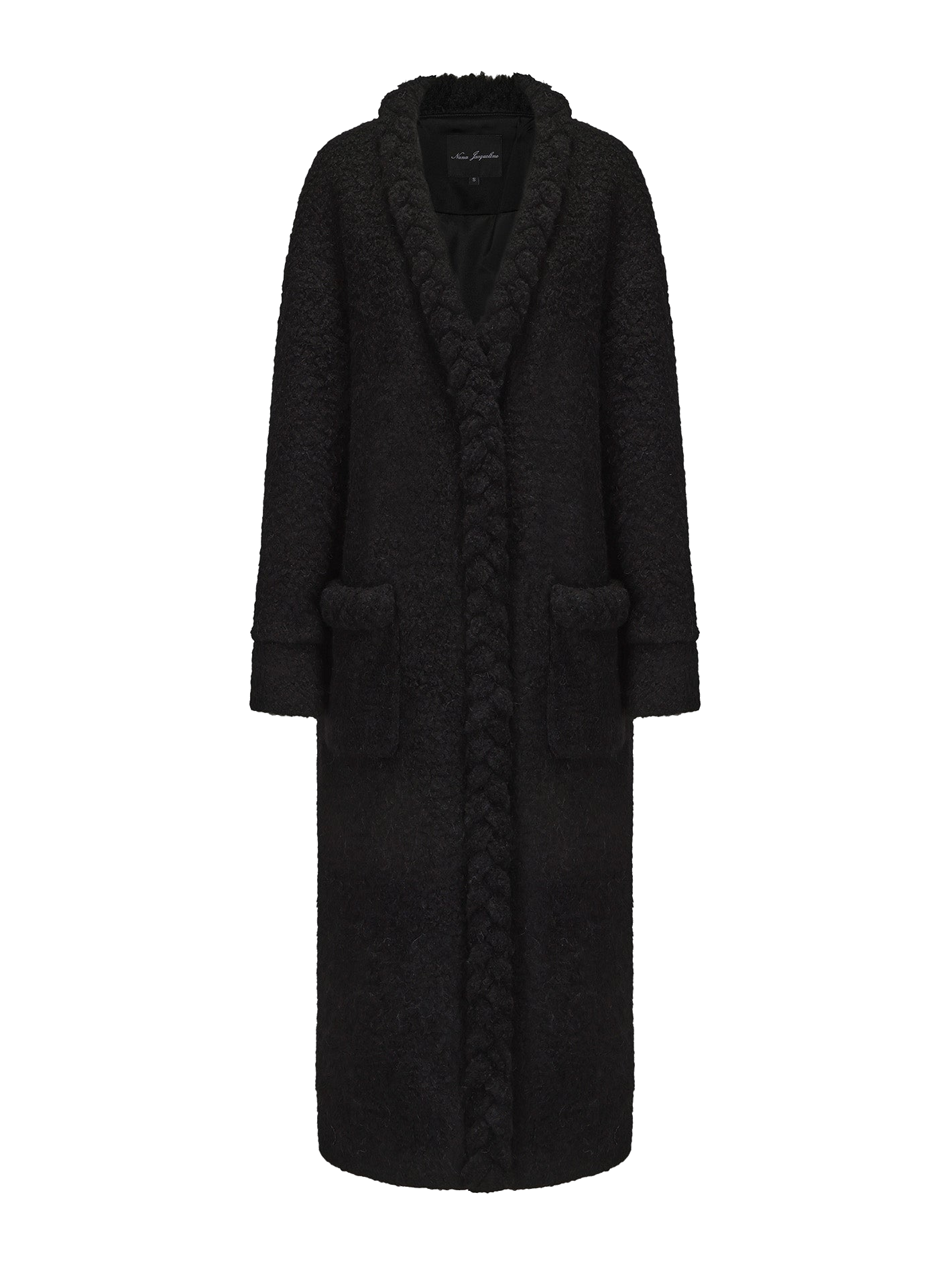 Nana Jacqueline | Elsa Coat (Black) | Women's Black Coats von Nana Jacqueline