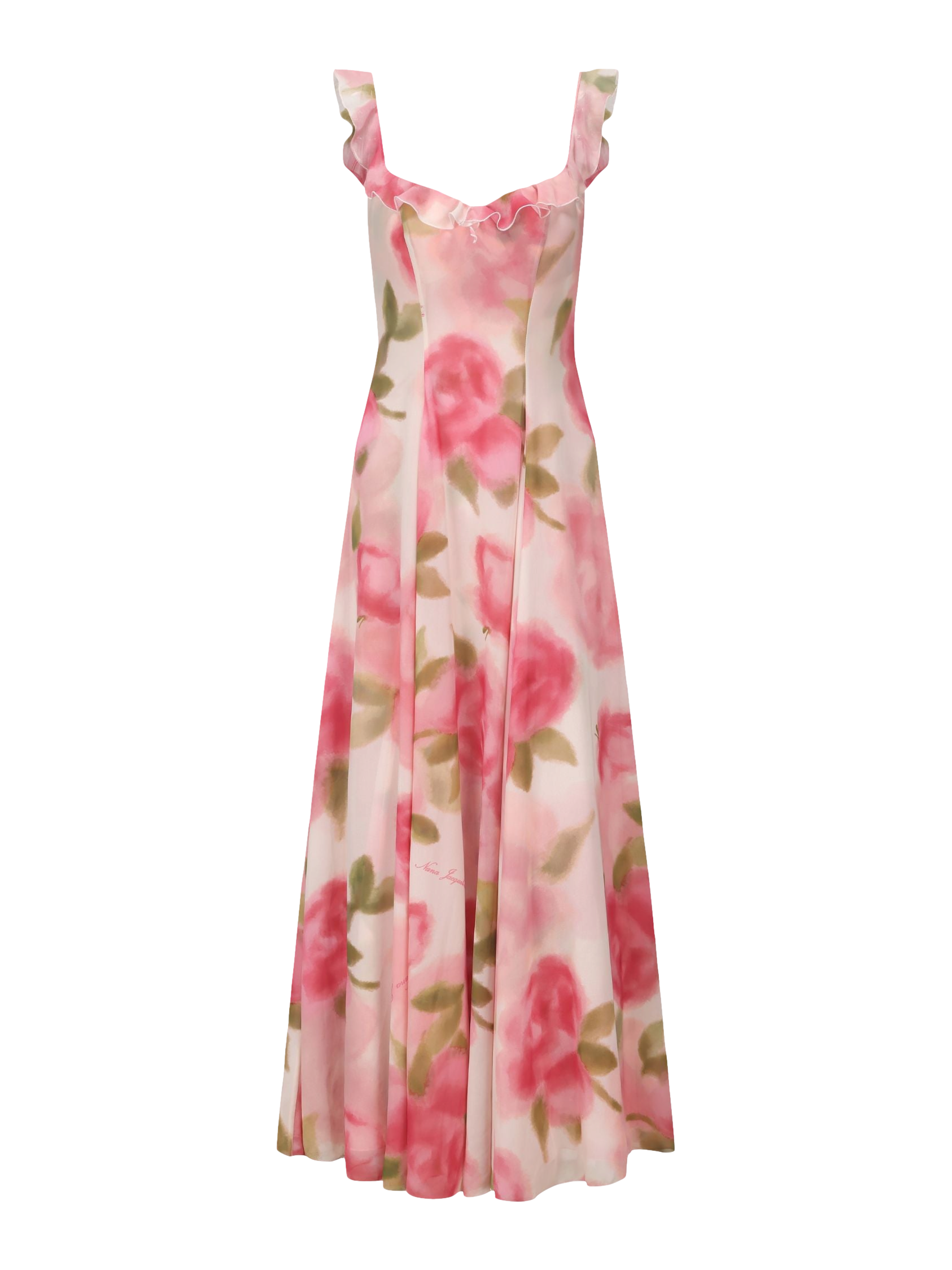 Nana Jacqueline | Evie Dress (Floral) | Women's Pink Maxi dresses von Nana Jacqueline
