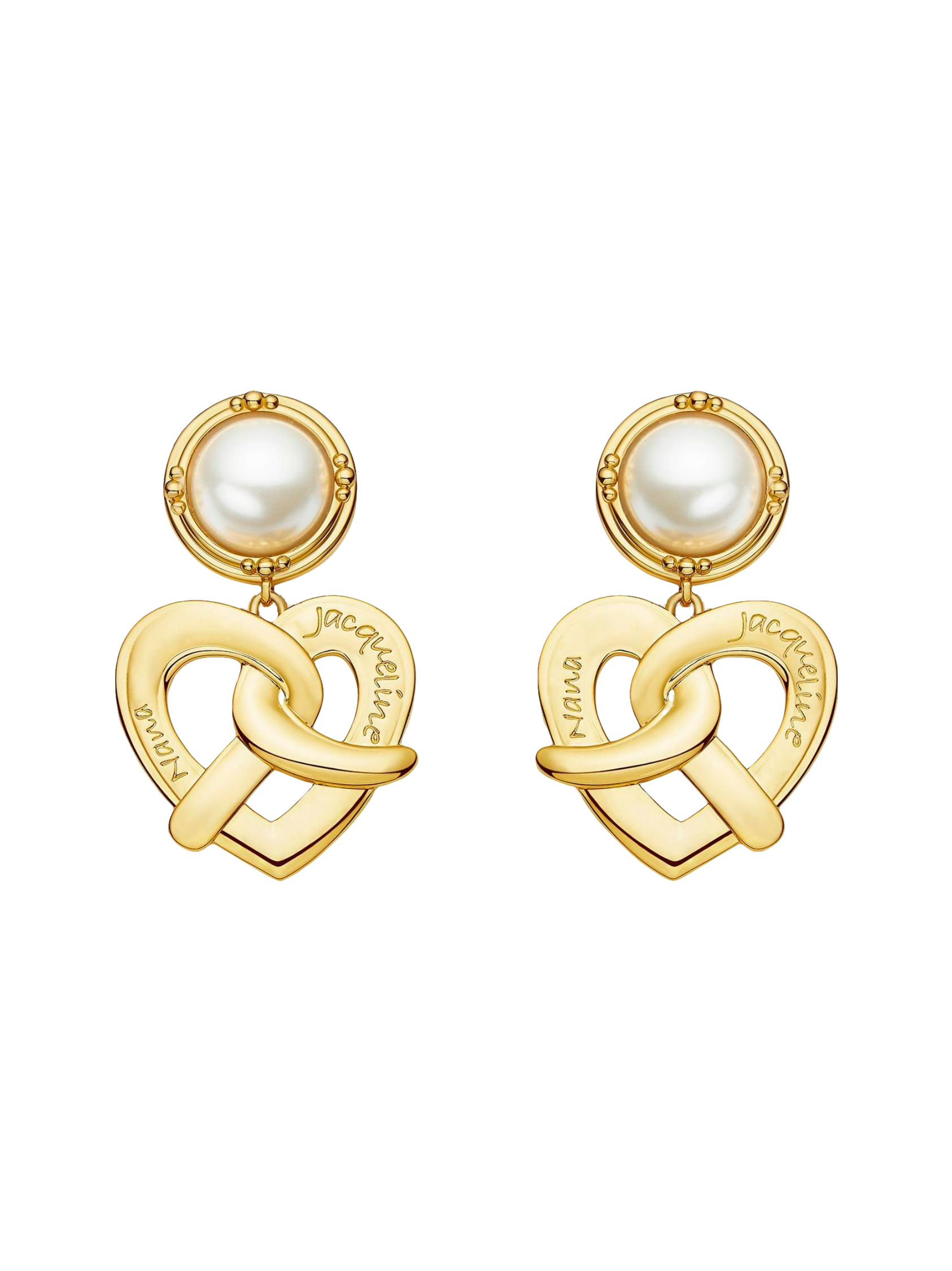 Felicity Pearl Earrings von Nana Jacqueline