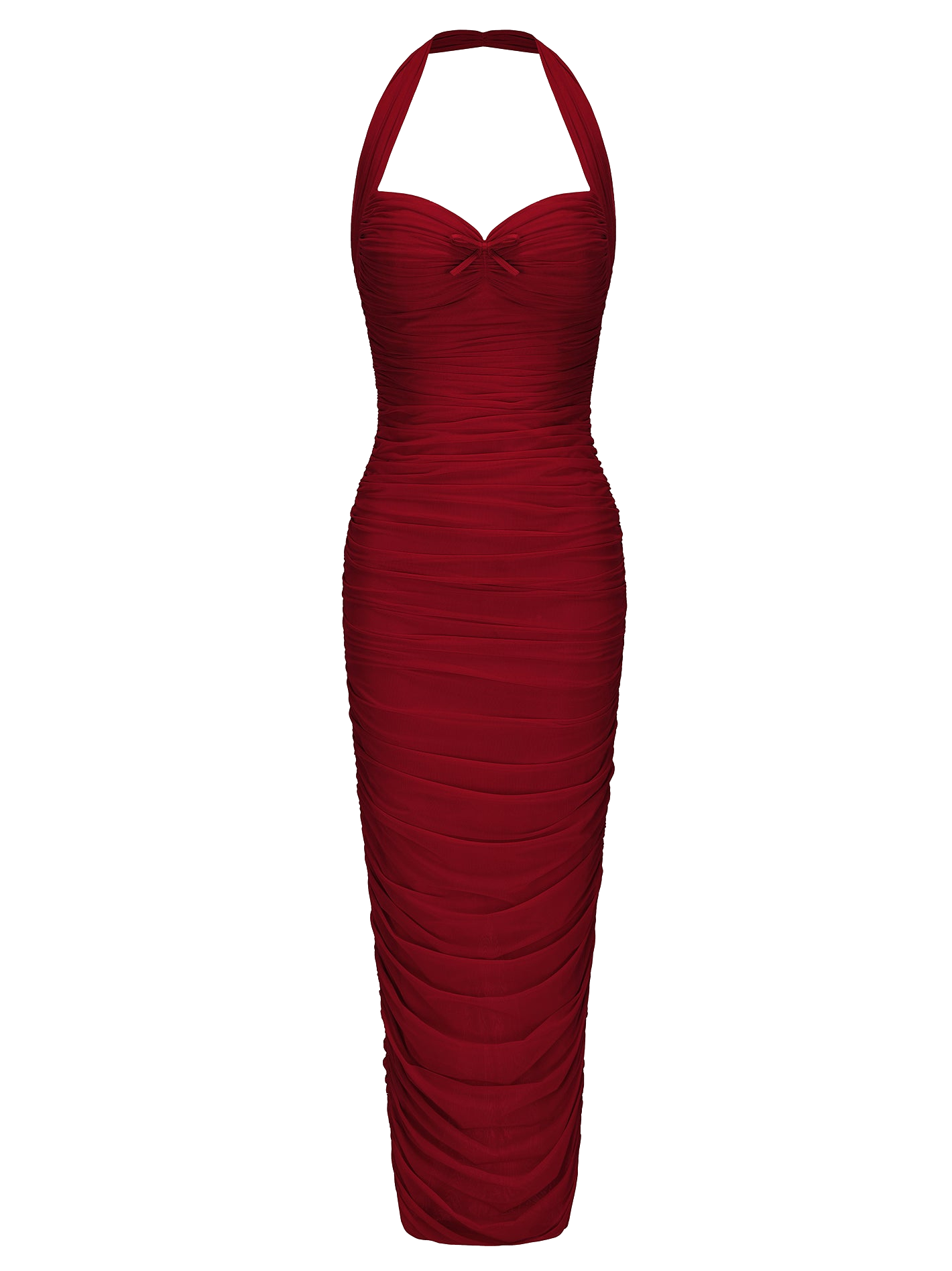 Nana Jacqueline | Francesca Dress (Red) | Women's Red Midi dresses von Nana Jacqueline