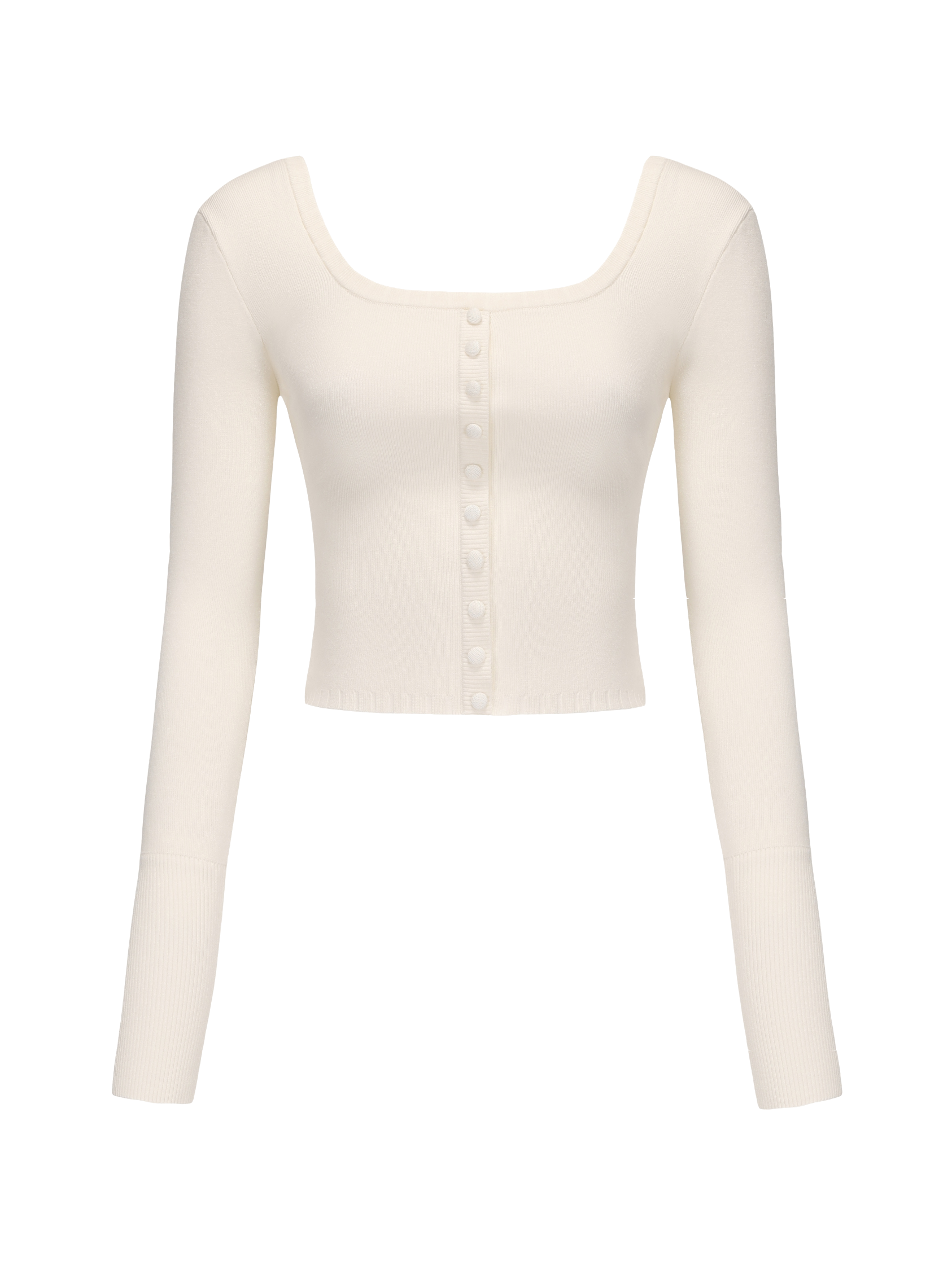 Holly Top (White) - White - S - Nana Jacqueline - Cardigans von Nana Jacqueline