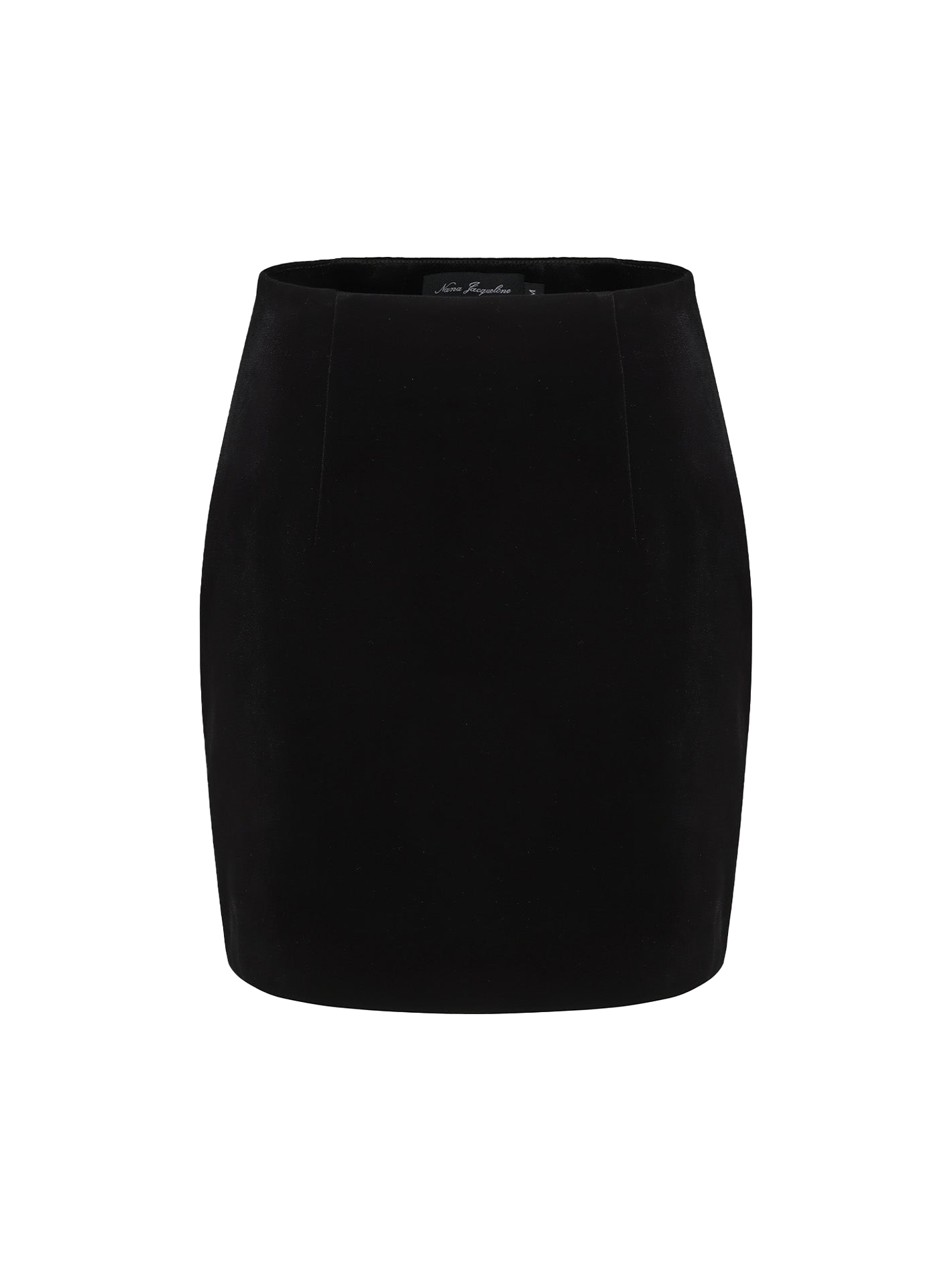 Nana Jacqueline | Josie Velvet Skirt | Women's Black Mini skirts von Nana Jacqueline