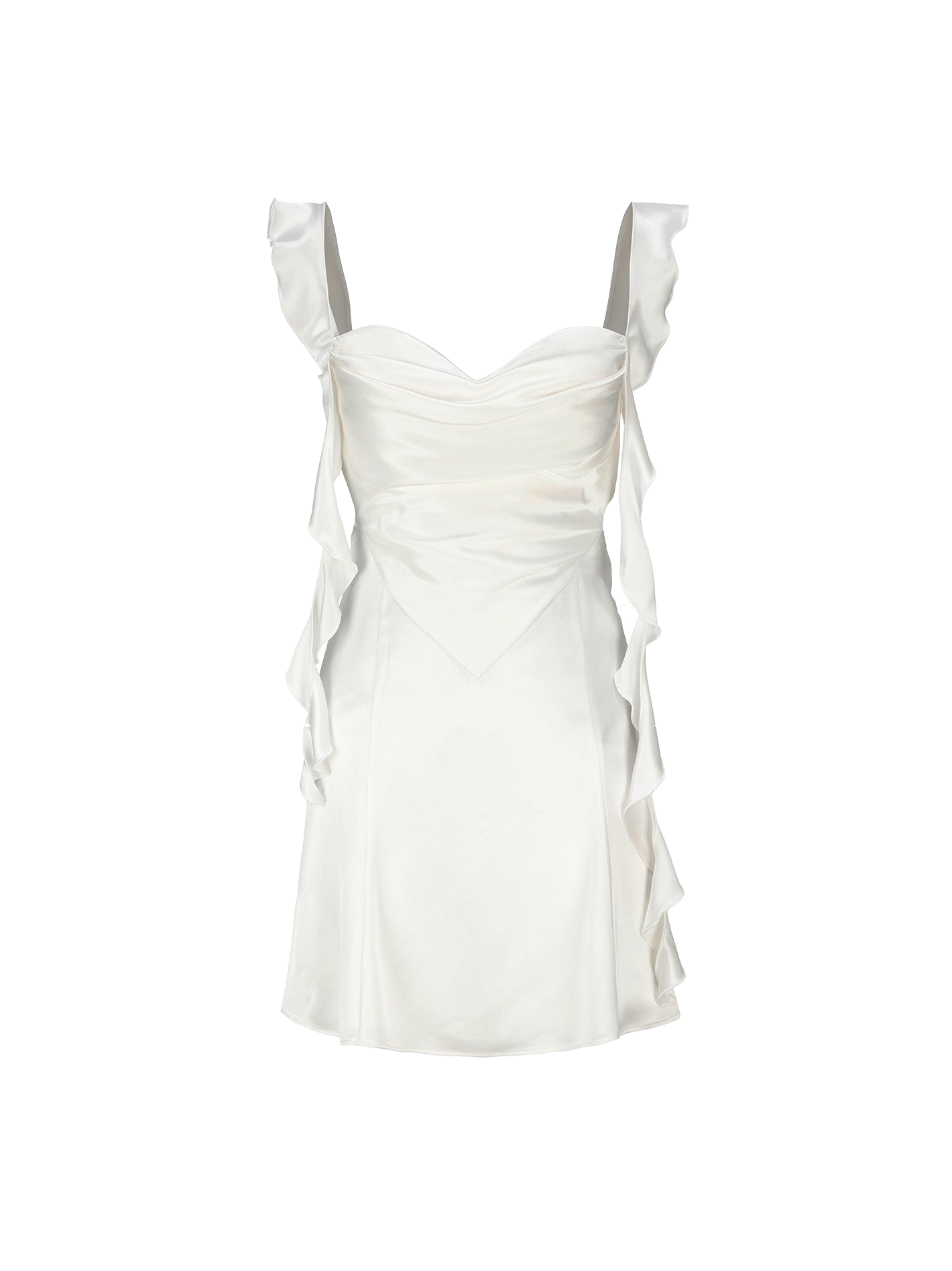 Nana Jacqueline | Karina Dress (White) | Women's White Mini dresses von Nana Jacqueline