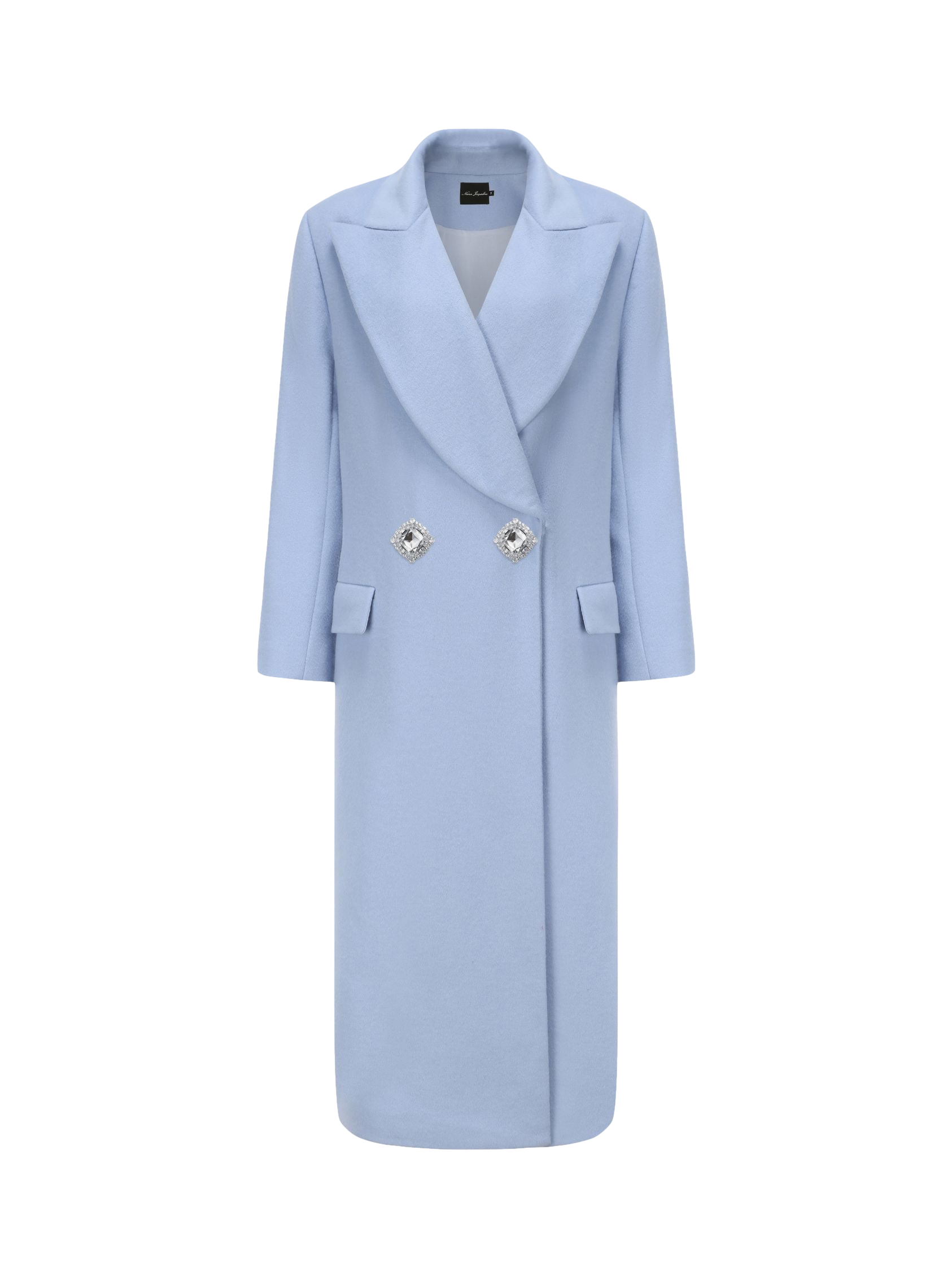 Kimberly Coat (Blue) (Final Sale) von Nana Jacqueline