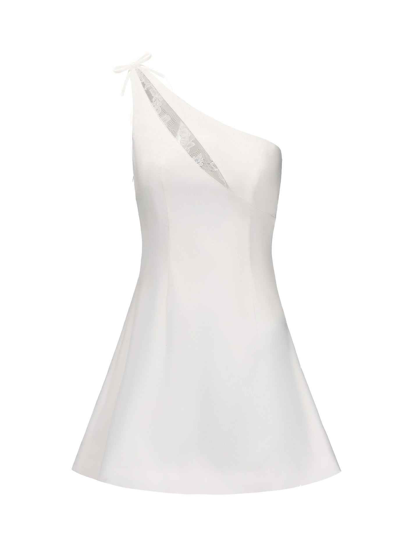 Nana Jacqueline | Liza Dress (White) | Women's White Mini dresses von Nana Jacqueline