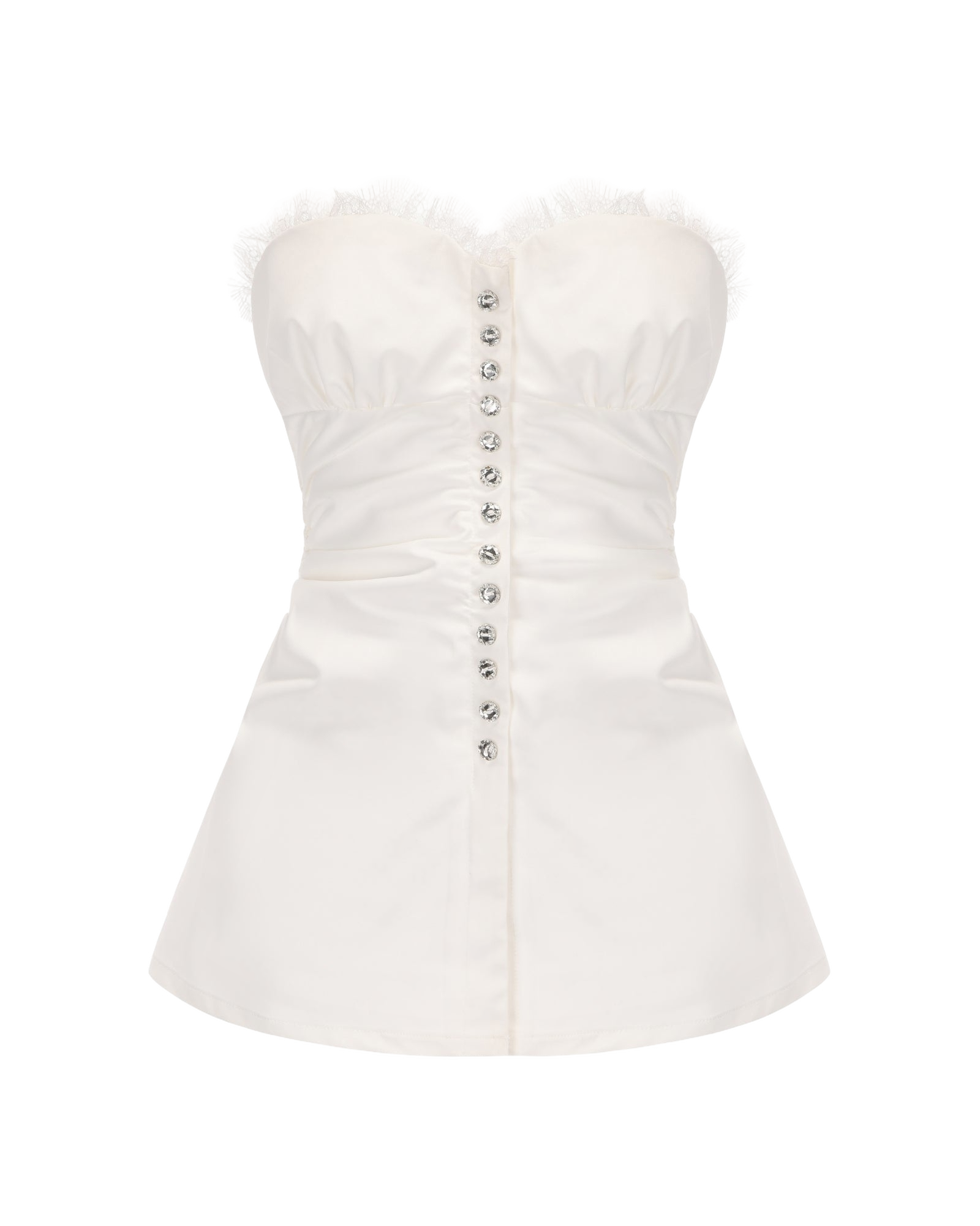 Nana Jacqueline | Margaux Top (White) | Women's White Tops von Nana Jacqueline
