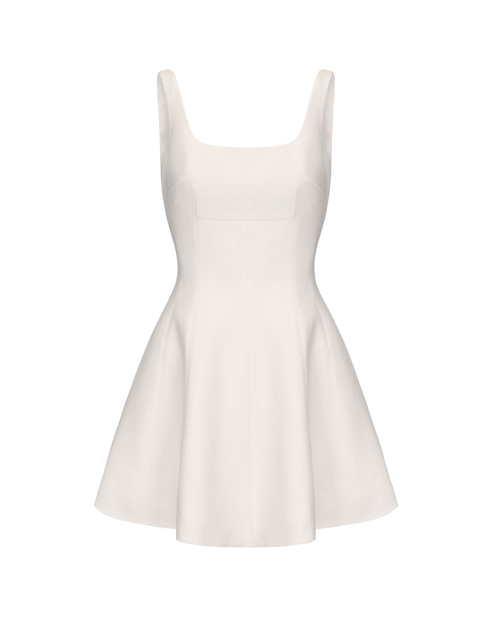 Nana Jacqueline | Marianne Dress (White) | Women's White Mini dresses von Nana Jacqueline
