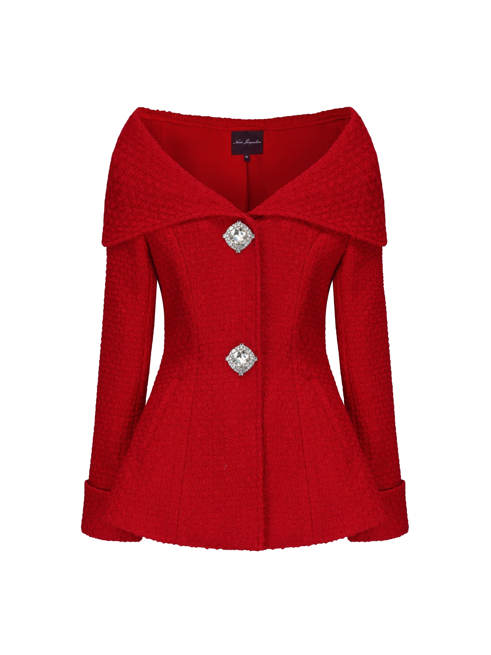 Nana Jacqueline | Marlee Top (Red) | Women's Red Long sleeve tops von Nana Jacqueline