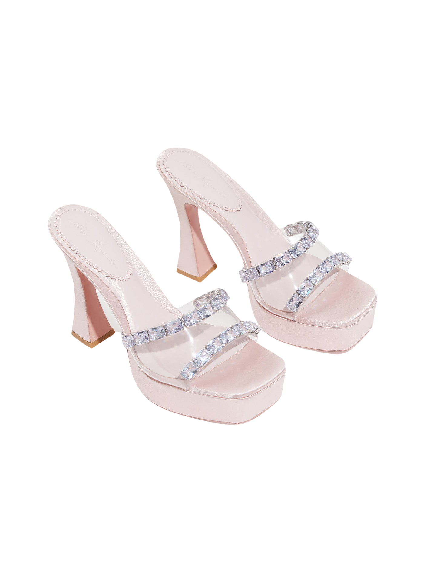 Mirabel Diamond Heels (Pink) von Nana Jacqueline