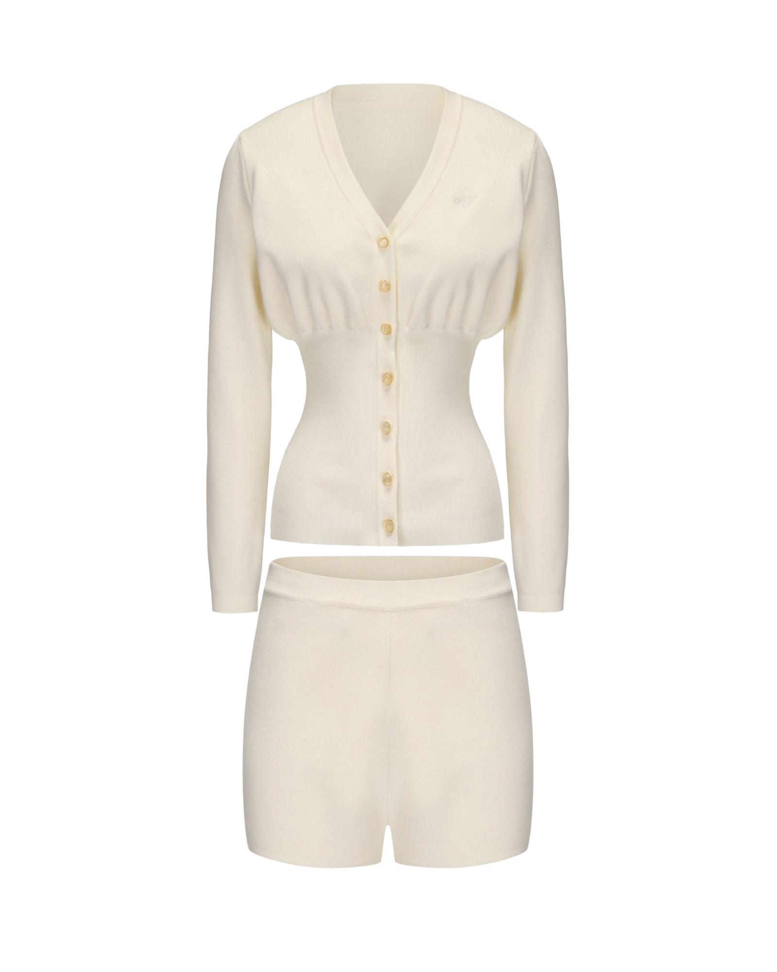 Nana Jacqueline | Naomi Knit Set (White) | Women's White Sets von Nana Jacqueline
