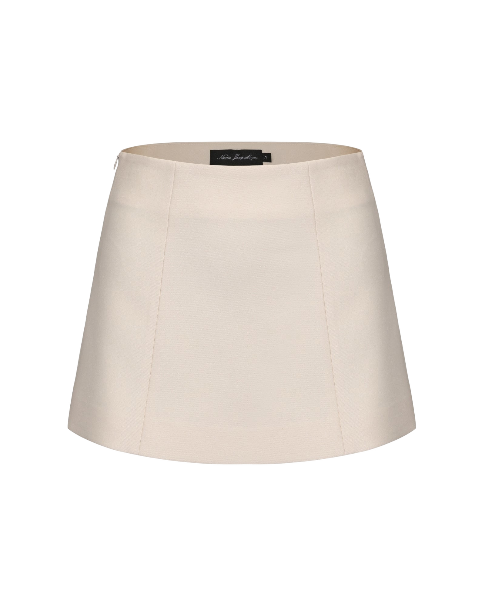 Nana Jacqueline | Selena Skirt (White) | Women's Ghost White Mini skirts von Nana Jacqueline