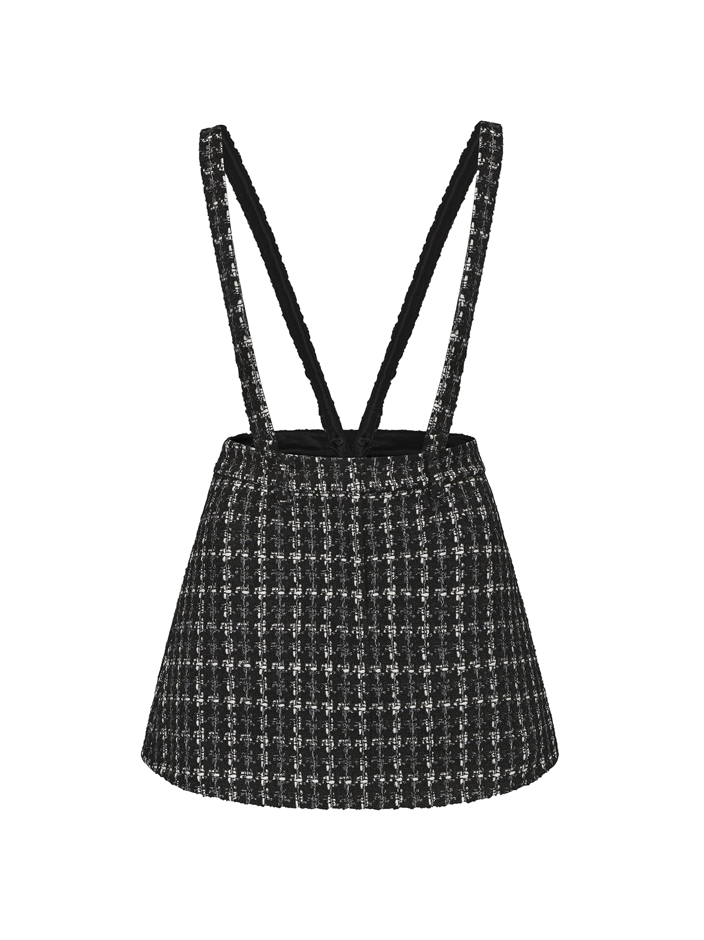Nana Jacqueline | Talia Tweed Skirt | Women's Charcoal Mini skirts von Nana Jacqueline