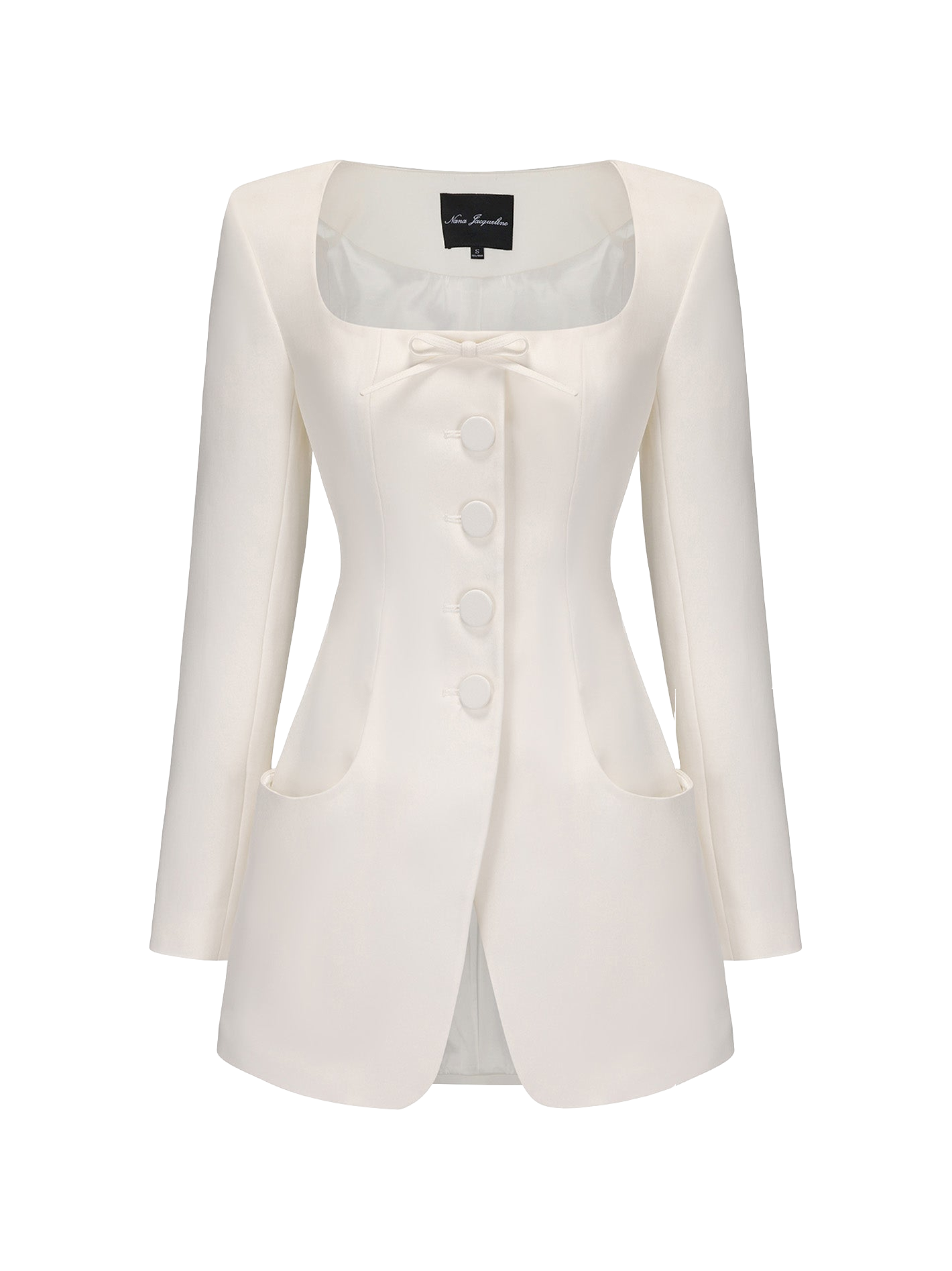 Nana Jacqueline | Tiffani Blazer (White) | Women's White Blazers von Nana Jacqueline