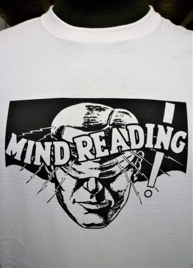 Mind Reader Telepathy T Shirt - Letztes von Nanabnoam