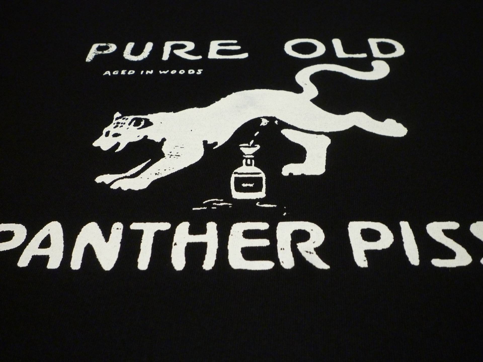 Pure Old Panther Piss Whisky - Einzelstück Gr. L von Nanabnoam