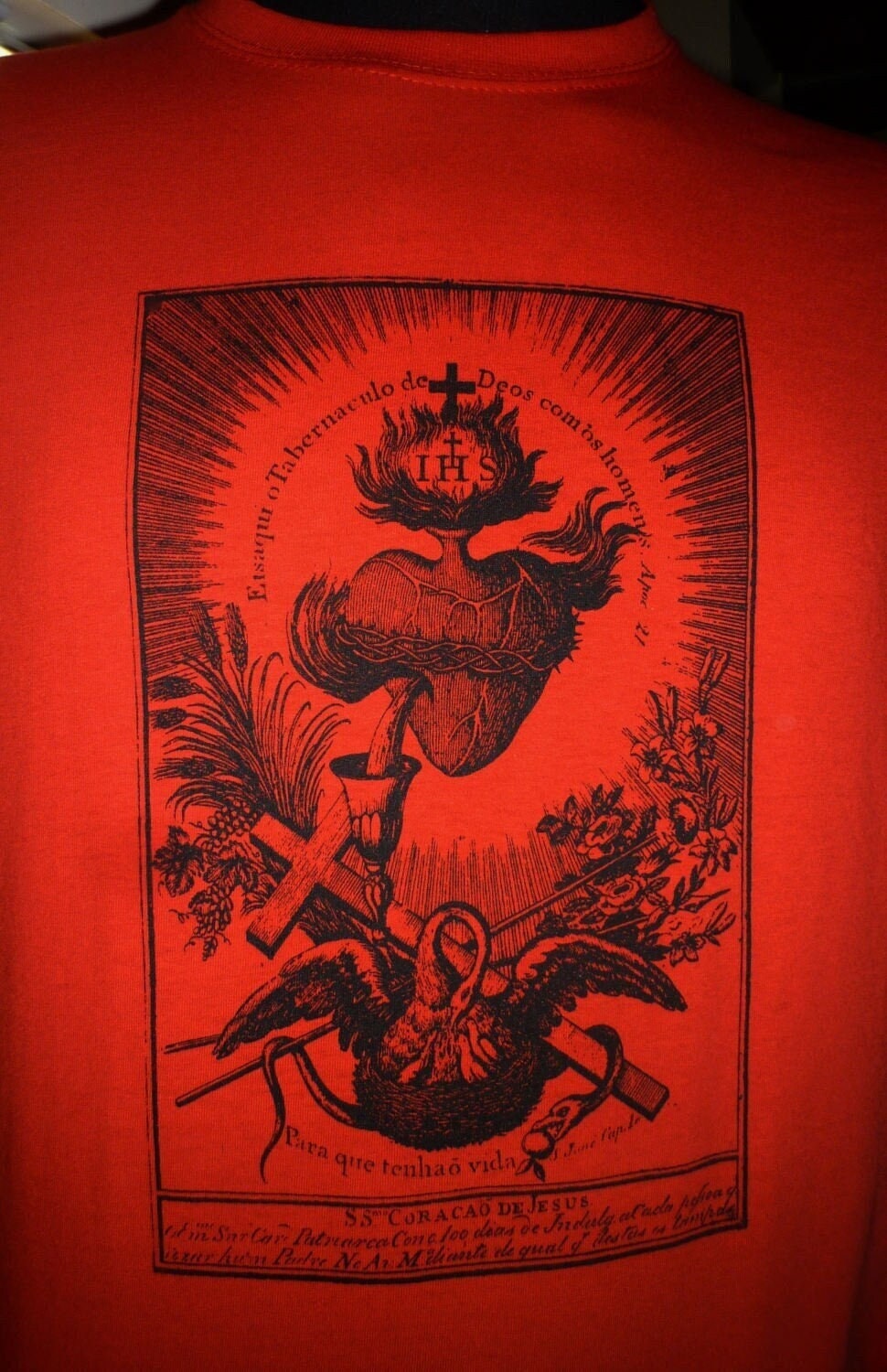 Sacred Heart T-Shirt von Nanabnoam