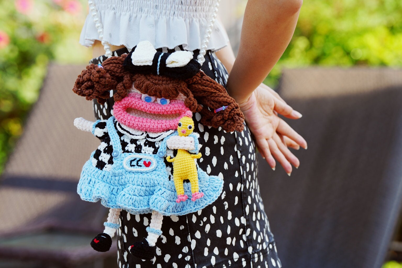 Nanalulu Handgemachte Wurst Lippen Handytasche "Dakota", Geldbörse, Umhängetasche, Gehäkelte Geldbörse Schultertasche, Fertiges Produkt, Kawaii Nanalulu Handgemachte Wurst Lippen Handytasche "Dakota", Geldbörse, Umhängetasche, Gehäkelte Geldbörse Schultertasche, Fertiges Produkt, Kawaii von NanaluluHandmade