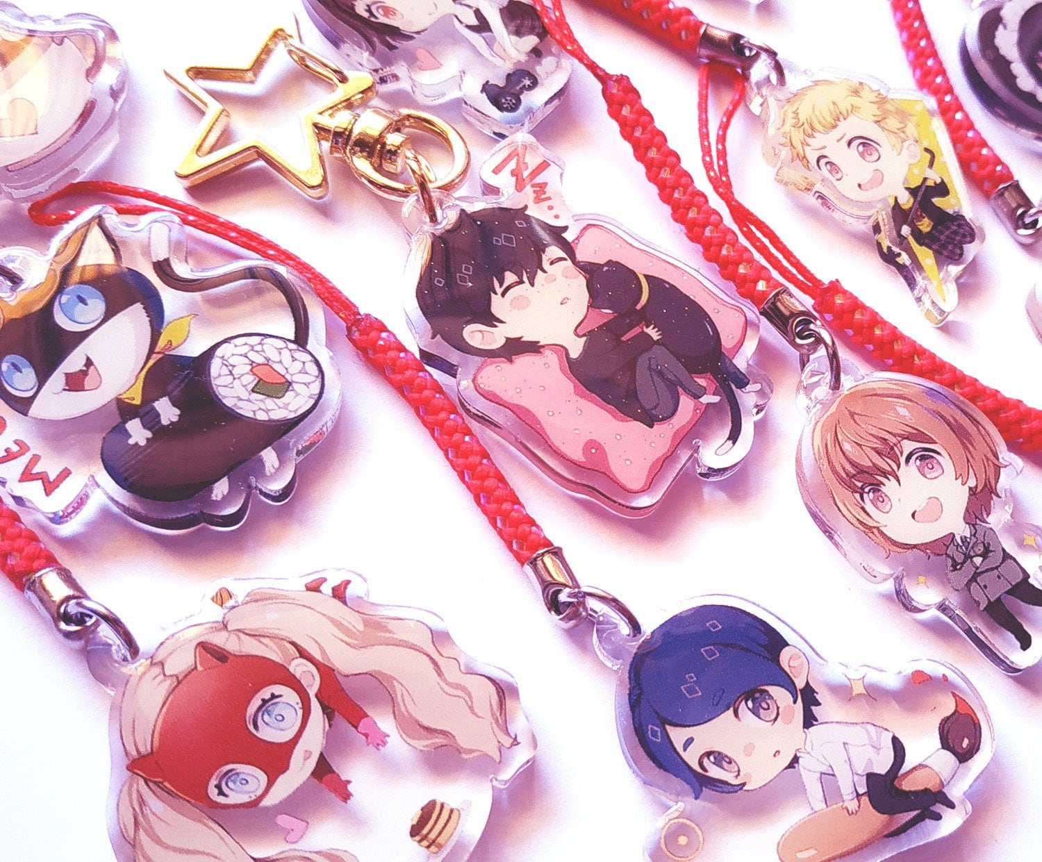 Persona 5 Durchsichtige Acrylanhänger von Nanamochi