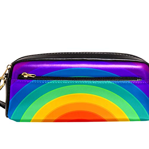 Große Kapazität Bleistift Beutel Tasche Schreibwaren Tasche Halter für High School College und Büro, Regenbogen Idee Geschenk für Teenager Studenten von Nananma