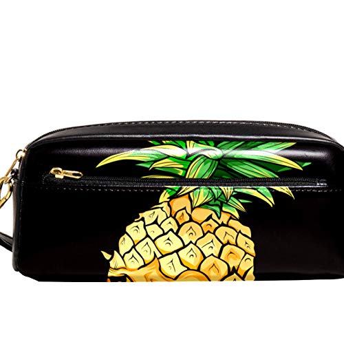 Große Kapazität Bleistift Tasche Schreibwaren Tasche Halter für High School College und Büro, Schädel Ananas Idee Geschenk für Teenager Studenten von Nananma