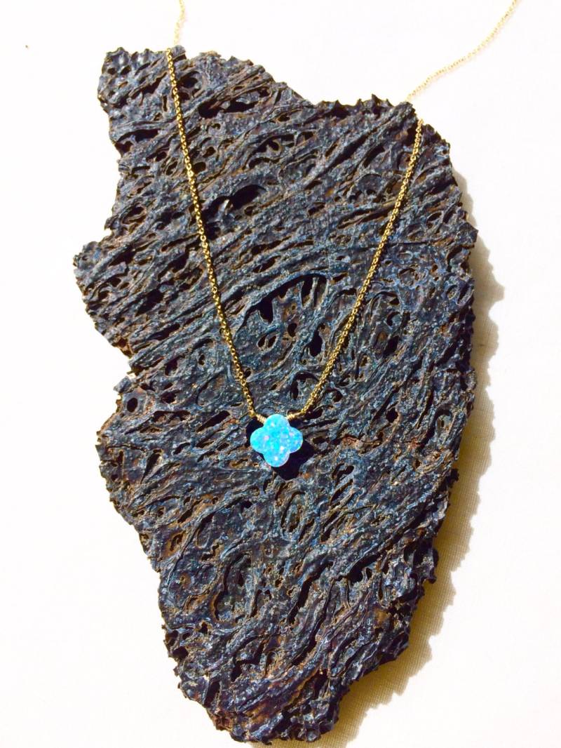 Kleeblatt Kette, 14K Gold Filled, Rosé Sterling Silber, Kostenloser Versand in Die Usa Kleeblatt Kette, 14K Gold Filled, Rosé Sterling Silber, Kostenloser Versand in Die Usa von NancyDavisDesigns