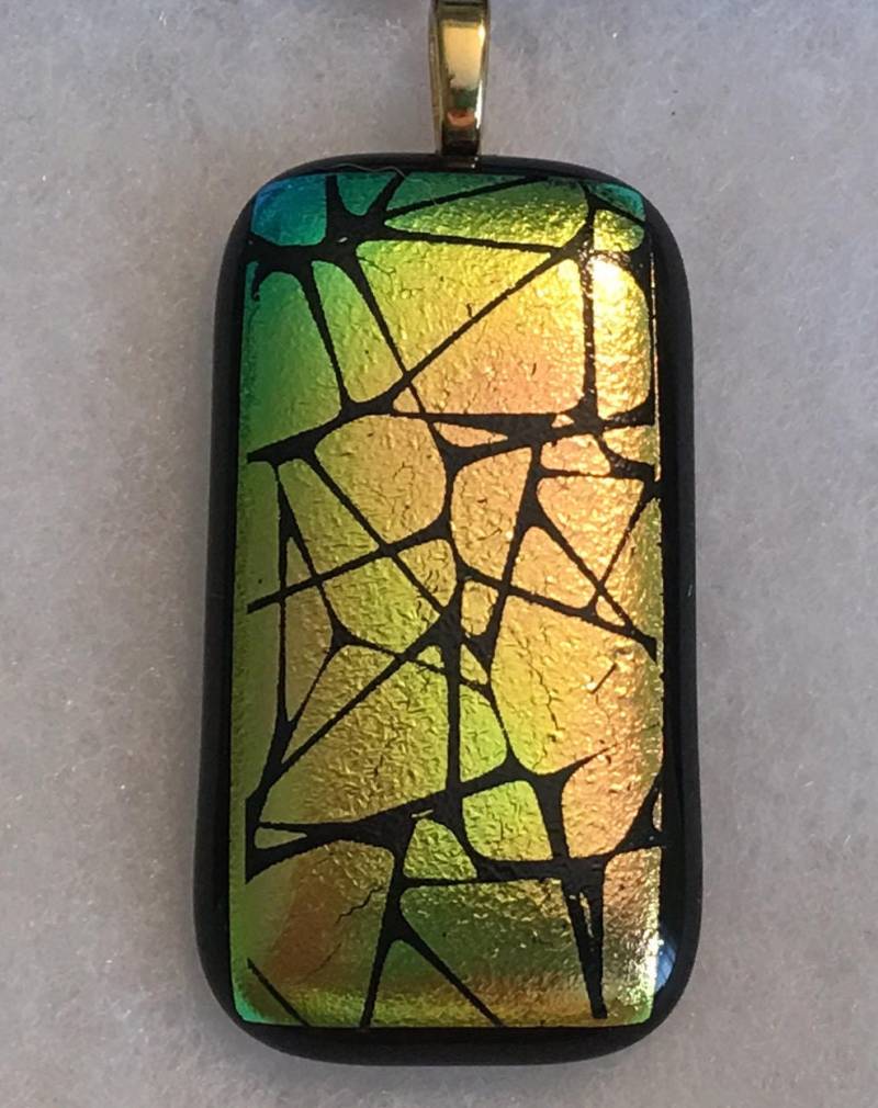 Crinkle Pastel Rocks Anhänger Crinkle Pastel Rocks Anhänger von NancyLovesGlass