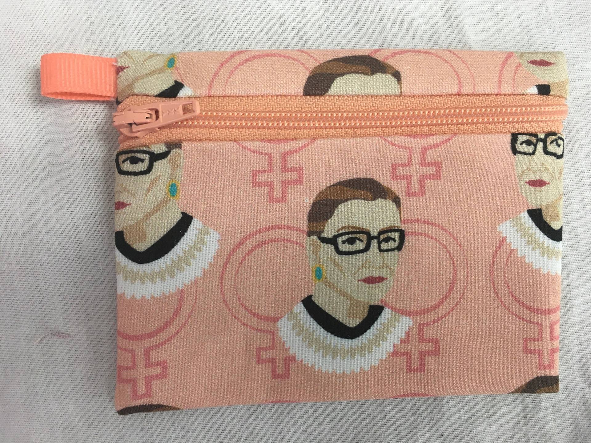 Rbg Flache Reißverschluss Geldbörse, Kreditkartenetui, Airpod Hülle, Gadget Täschchen von NancyPKdesigns